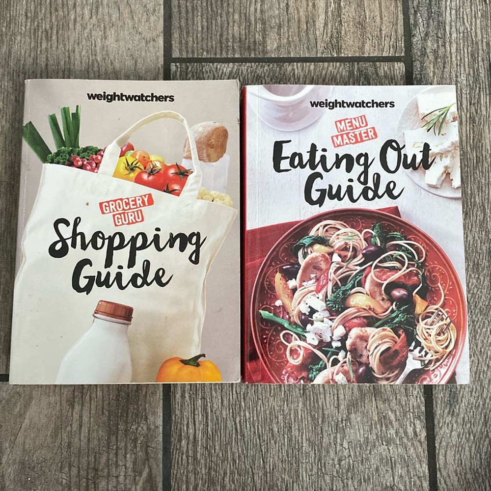 2016 Weight Watchers Dining Out and Shopping Guides 2 BOOKS